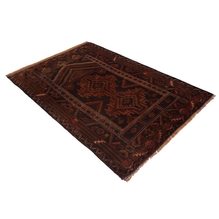 Afghan Prayer Rug 2' 10" x 4' 10" Hand-Knotted | No. AL71787