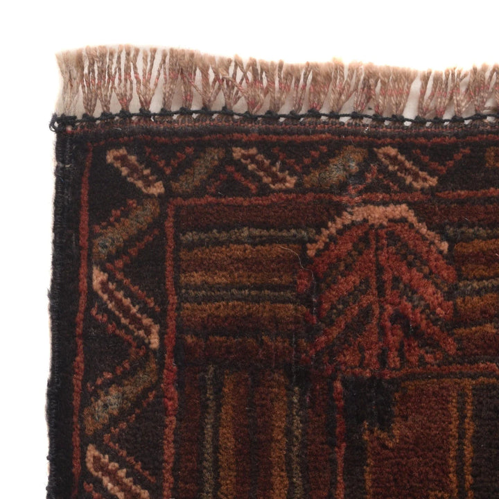 Afghan Prayer Rug 2' 10" x 4' 10" Hand-Knotted | No. AL71787