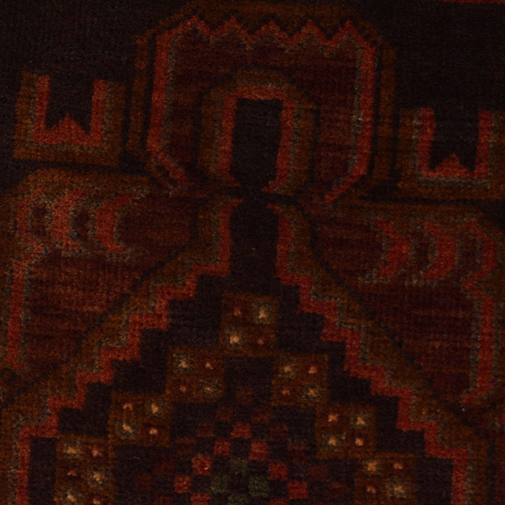 Afghan Prayer Rug 2' 10" x 4' 10" Hand-Knotted | No. AL71787