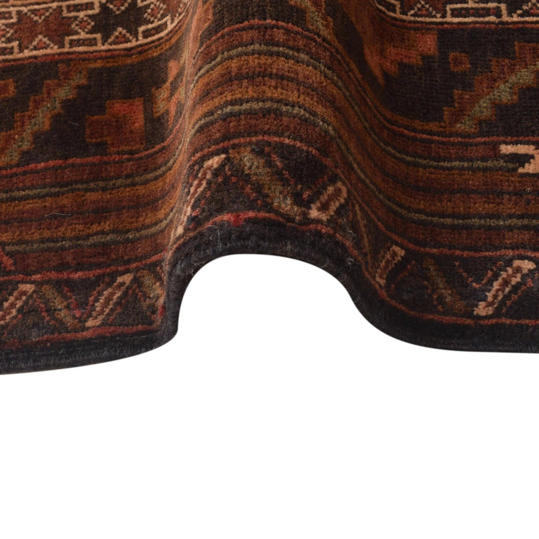 Afghan Prayer Rug 2' 10" x 4' 10" Hand-Knotted | No. AL71787