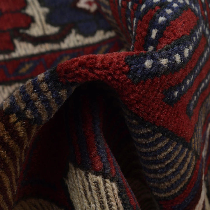 Afghan Barjista Kilim Rug 2' 6" x 11' 3" Flat-Weave | No. AL72139