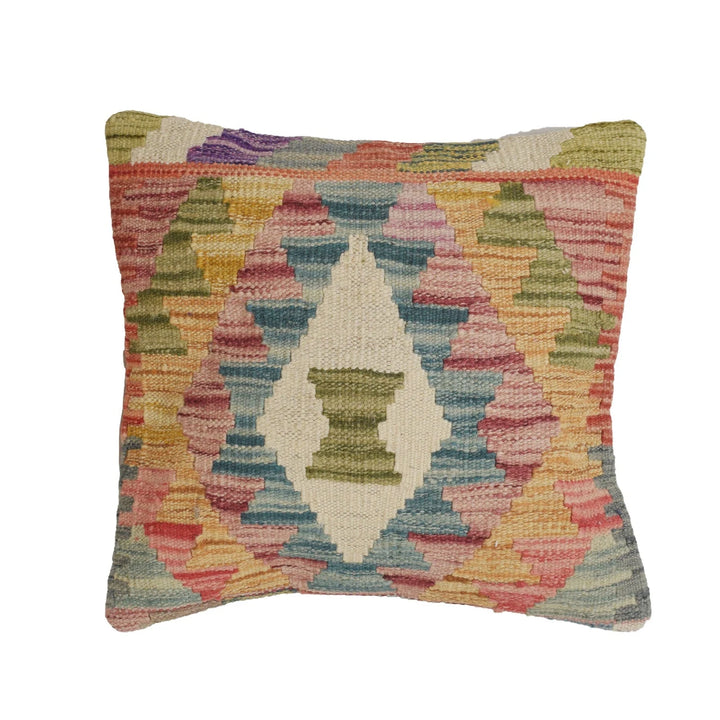Afghan Kilim Rug 1' 3" x 1' 4" Flat-Weave | No. AL72291