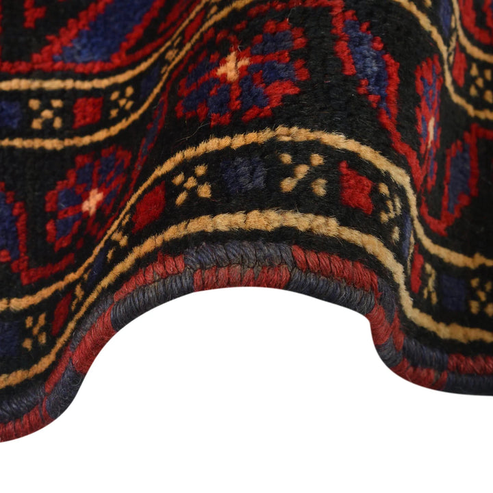 Afghan Prayer Rug 2' 11" x 4' 6" Hand-Knotted | No. AL72476