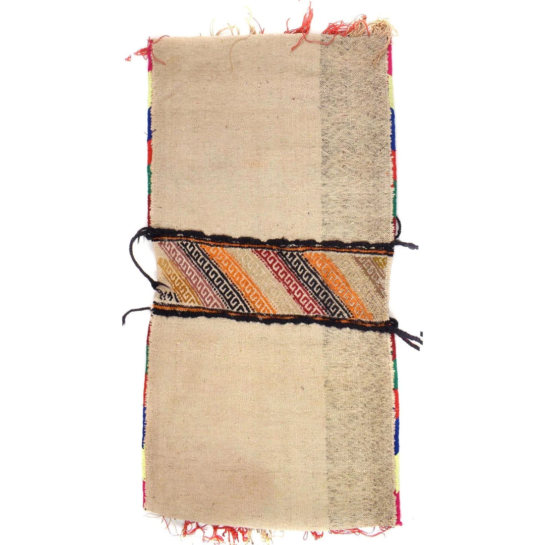 Afghan Baluch Saddle Bag Rug 1' 6" x 3' 0" Hand-Knotted | No. AL72599