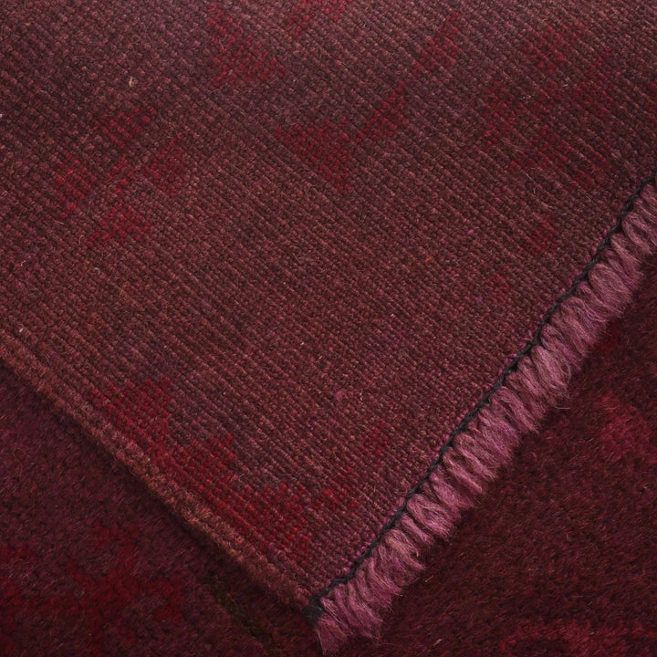 Pink Pakistani Overdye Rug 3' 1" x 4' 9" Hand-Knotted | No. AL72629