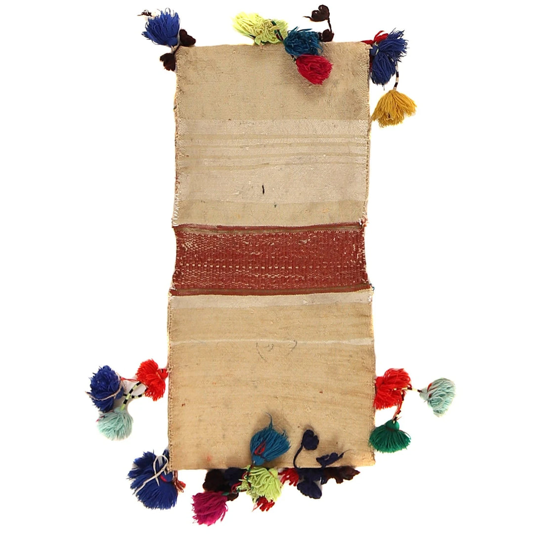 Afghan Khorjin Rug 1' 0" x 2' 2" Hand-Knotted | No. AL72721