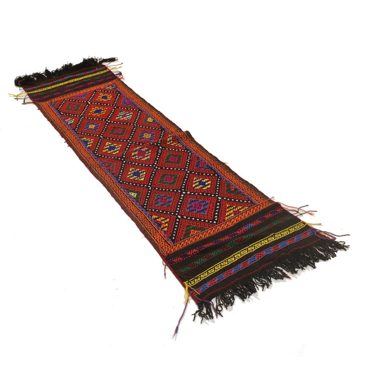 Afghan Kilim Rug 1' 10" x 6' 9" Flat-Weave | No. AL73127