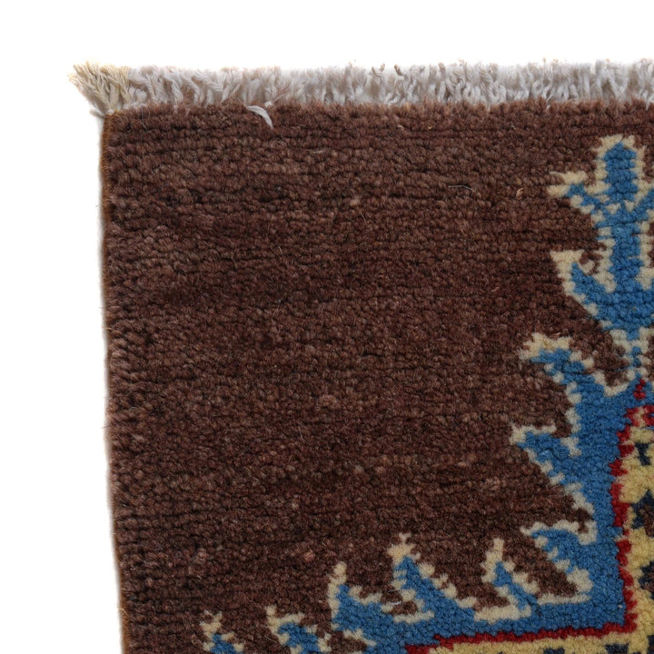 Brown Afghan Bakhtiar Rug 5' 0" x 7' 1" Hand-Knotted | No. AL73159