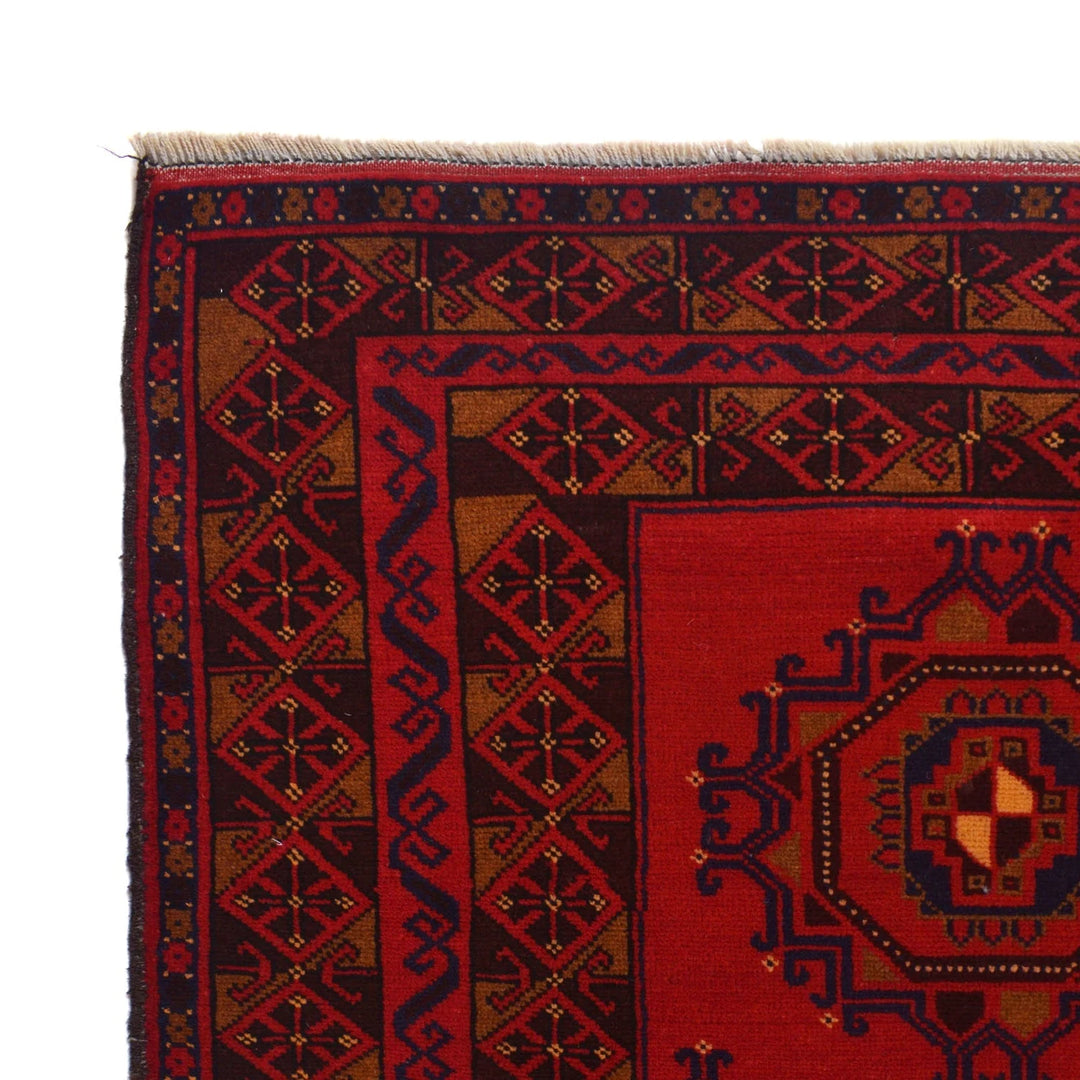 Afghan Baluchi Rug 9' 2" x 12' 6" Hand-Knotted | No. AL73212