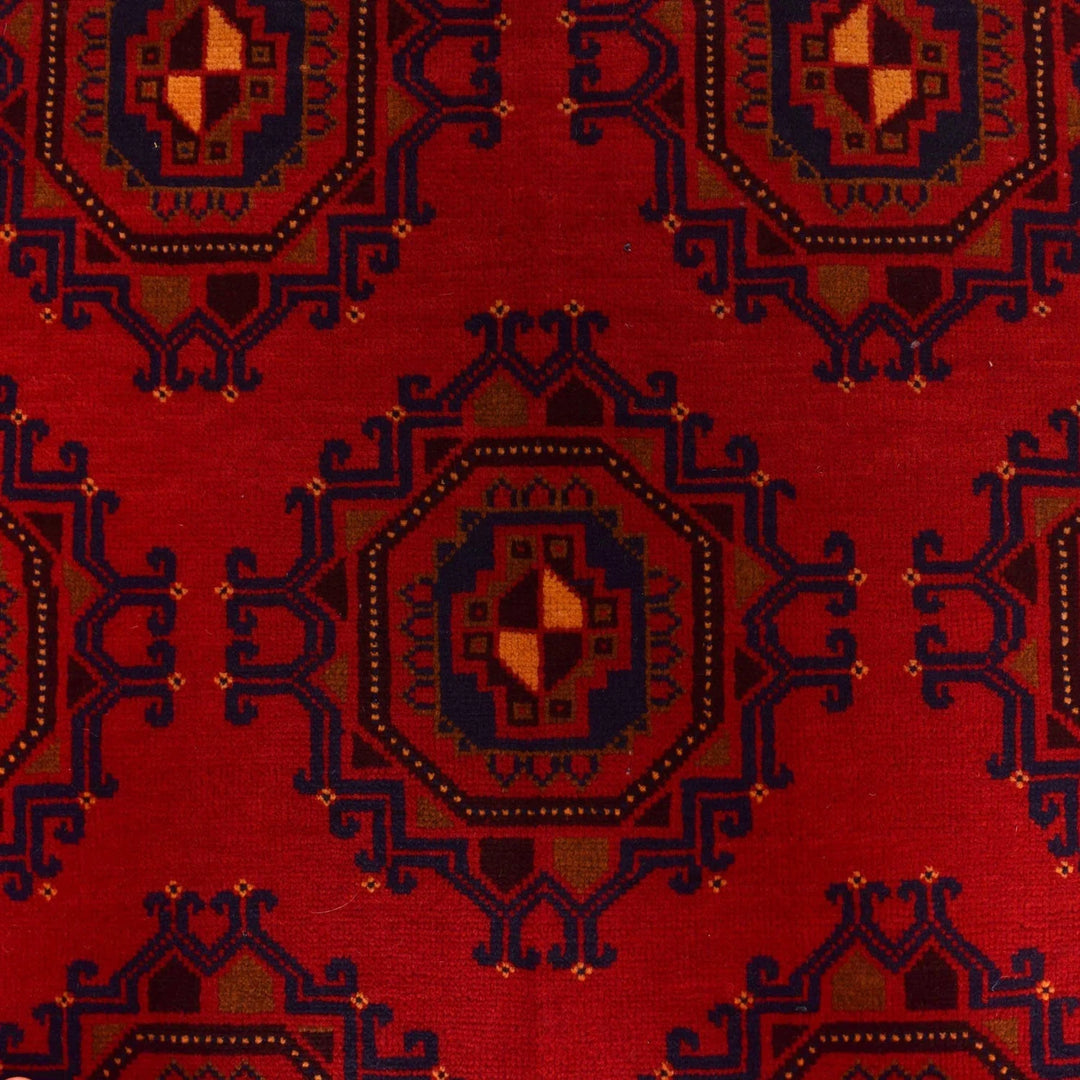 Afghan Baluchi Rug 9' 2" x 12' 6" Hand-Knotted | No. AL73212