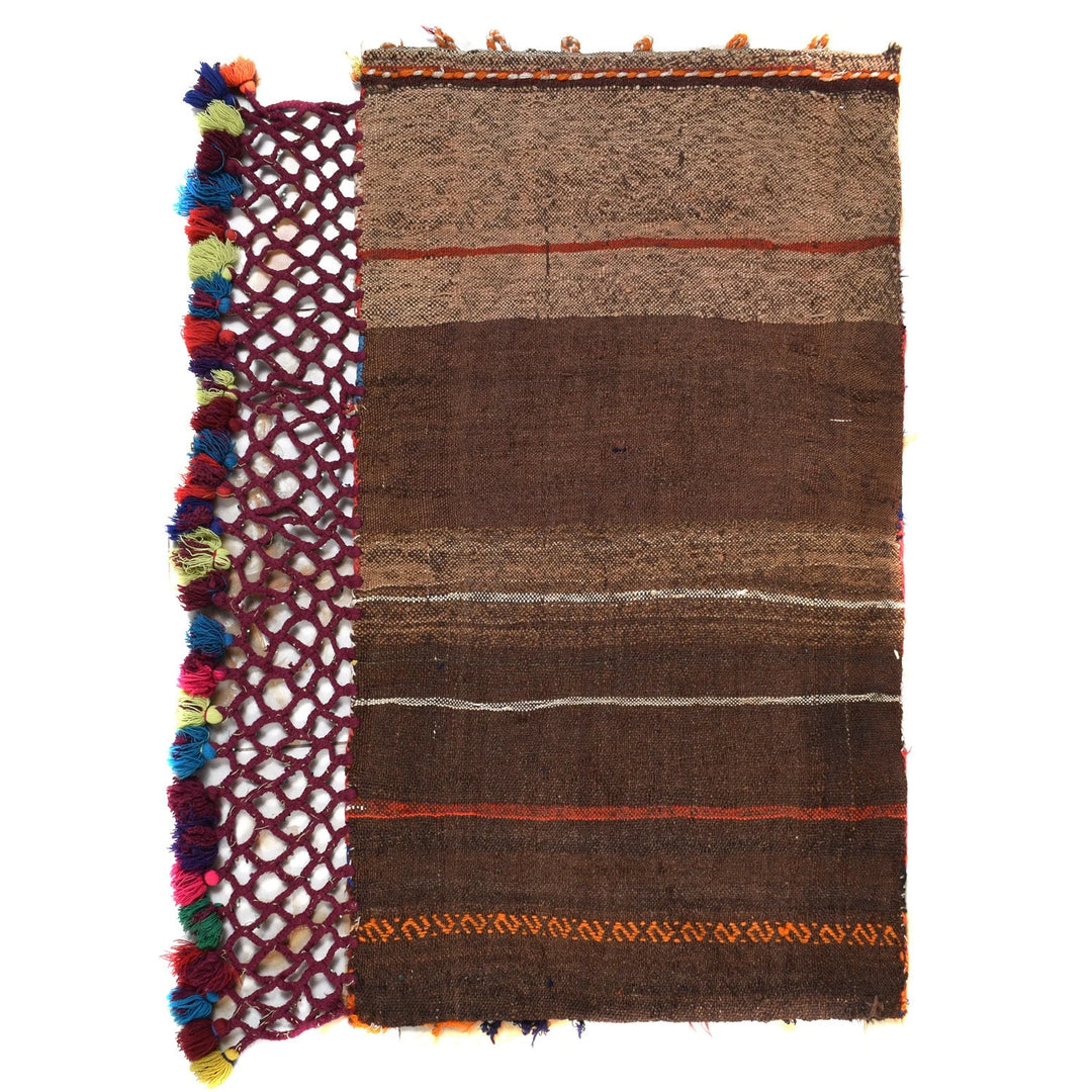 Afghan Baluch Balisht Rug 1' 9" x 2' 11" Flat-Weave | No. AL73654