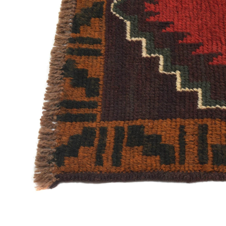 Afghan Baluchi Runner 2' 1" x 6' 5" Hand-Knotted | No. AL73838