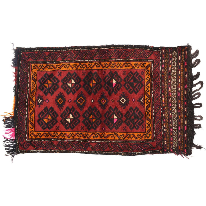 Afghan Balisht Rug 1' 11" x 3' 2" Hand-Knotted | No. AL73868