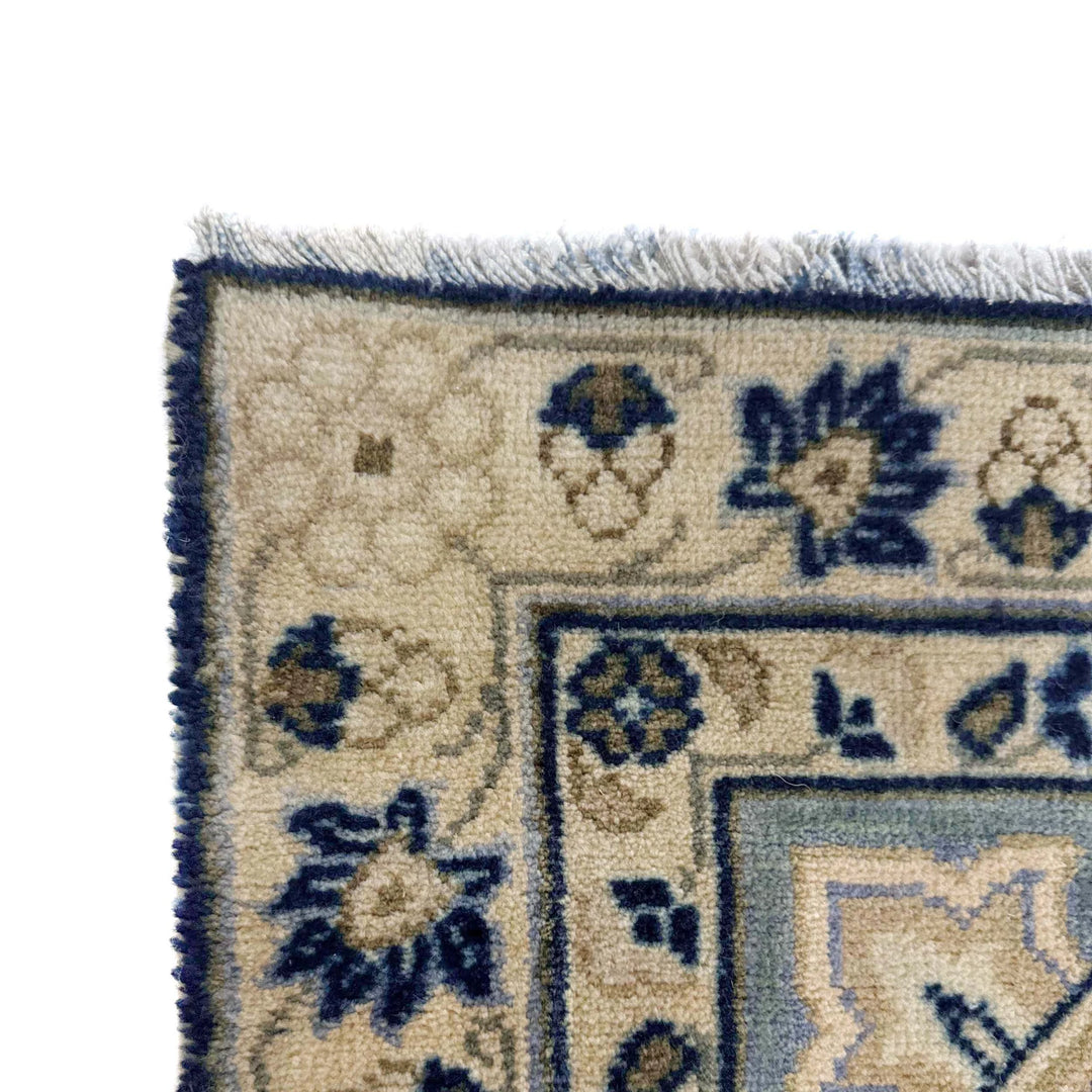 Multicolor Kashan Rug 6' 9" x 10' 6" Hand-Knotted | No. AL74068