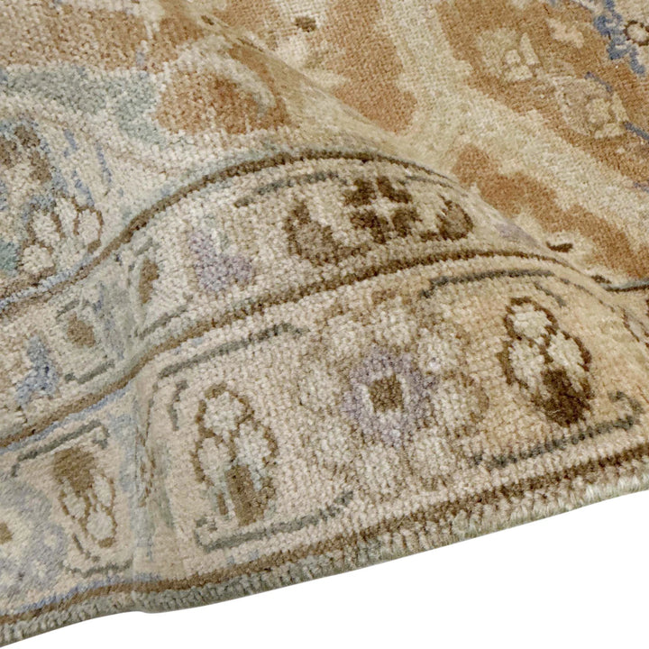 Multicolor Kashan Rug 6' 9" x 10' 6" Hand-Knotted | No. AL74068