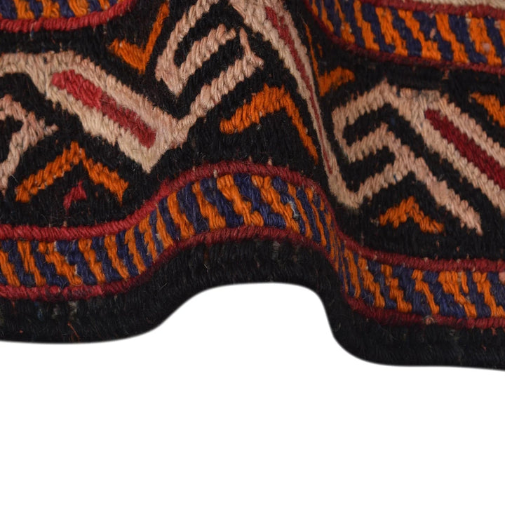 Beige Afghan Kilim Rug 2' 10" x 4' 4" Flat-Weave | No. AL74815