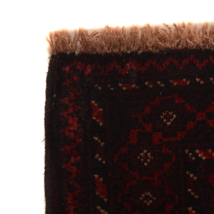 Afghan Prayer Rug 2' 9" x 4' 6" Hand-Knotted | No. AL74954