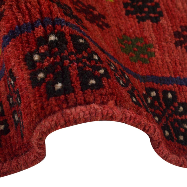 Afghan Baluchi Rug 2'10" x 9'6" Hand-Knotted | No. AL75034