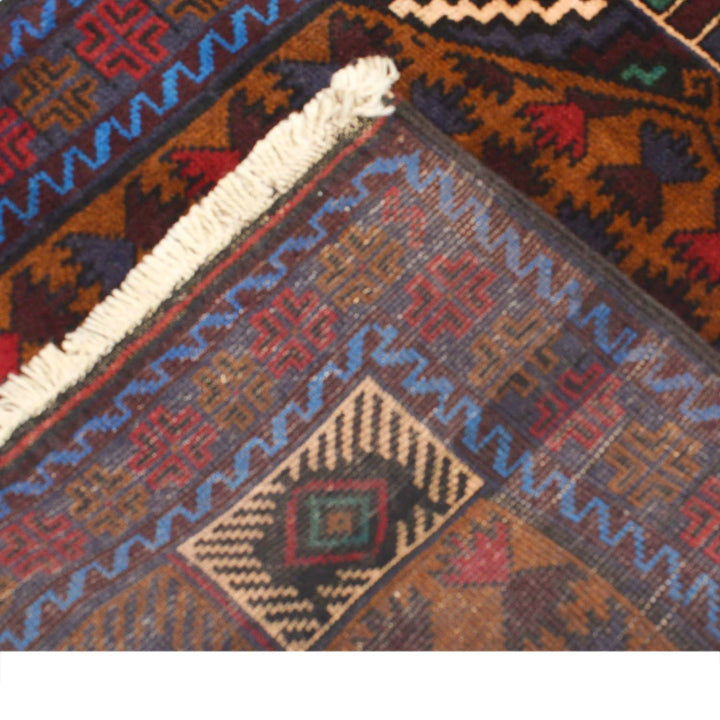 Afghan Prayer Rug 2' 6" x 4' 0" Hand-Knotted | No. AL75766