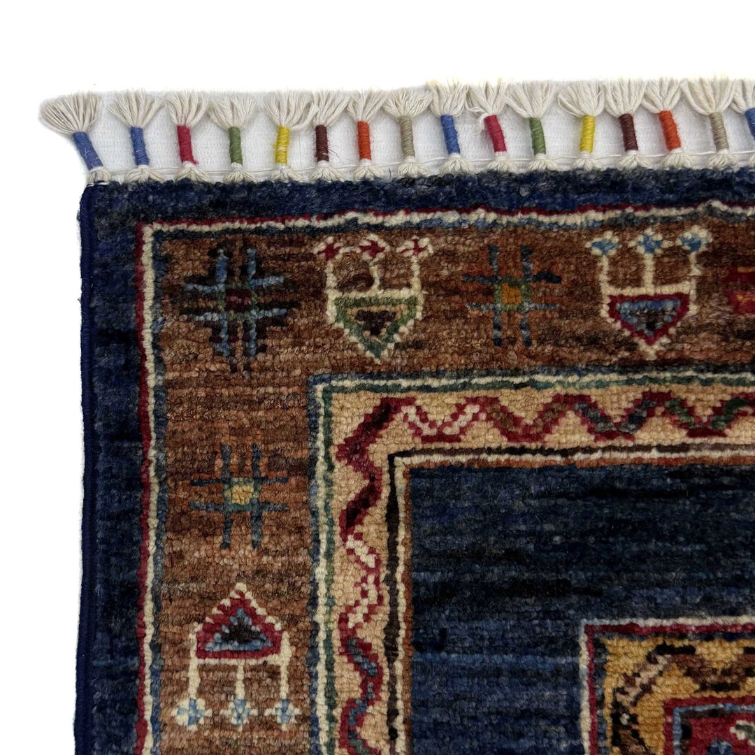 Afghan Sultani Rug 5' 7" x 7' 9" Hand-Knotted | No. AL75794