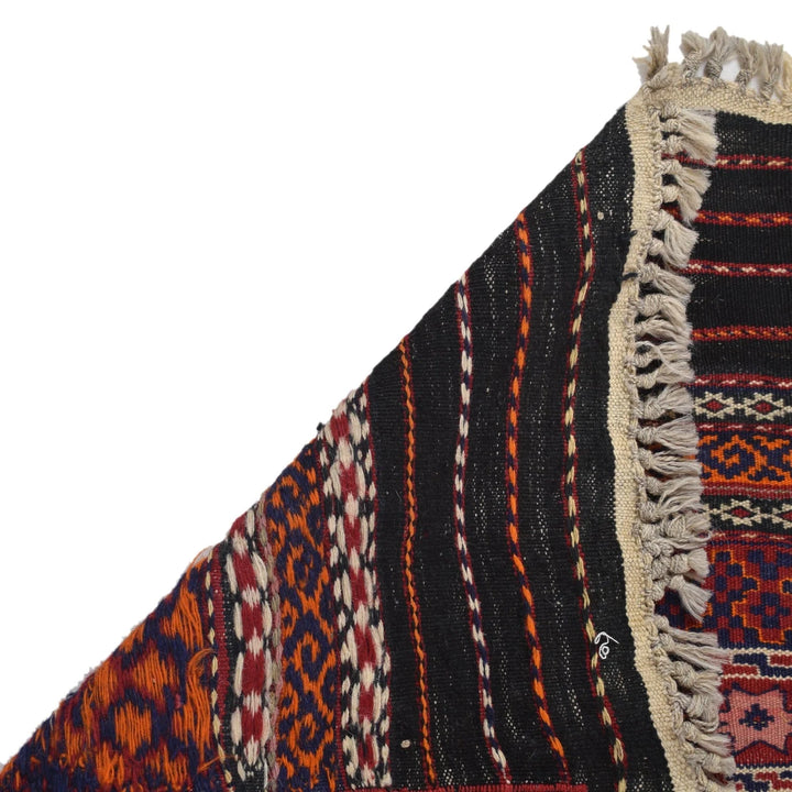 Afghan Laghari Kilim Rug 4' 4" x 7' 3" Flat-Weave | No. AL76056