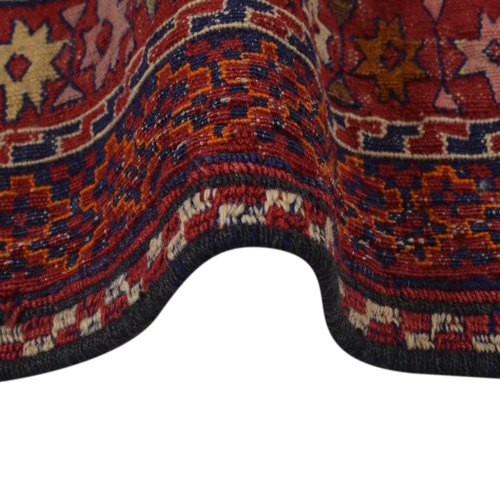 Afghan Laghari Kilim Rug 4' 4" x 7' 3" Flat-Weave | No. AL76056
