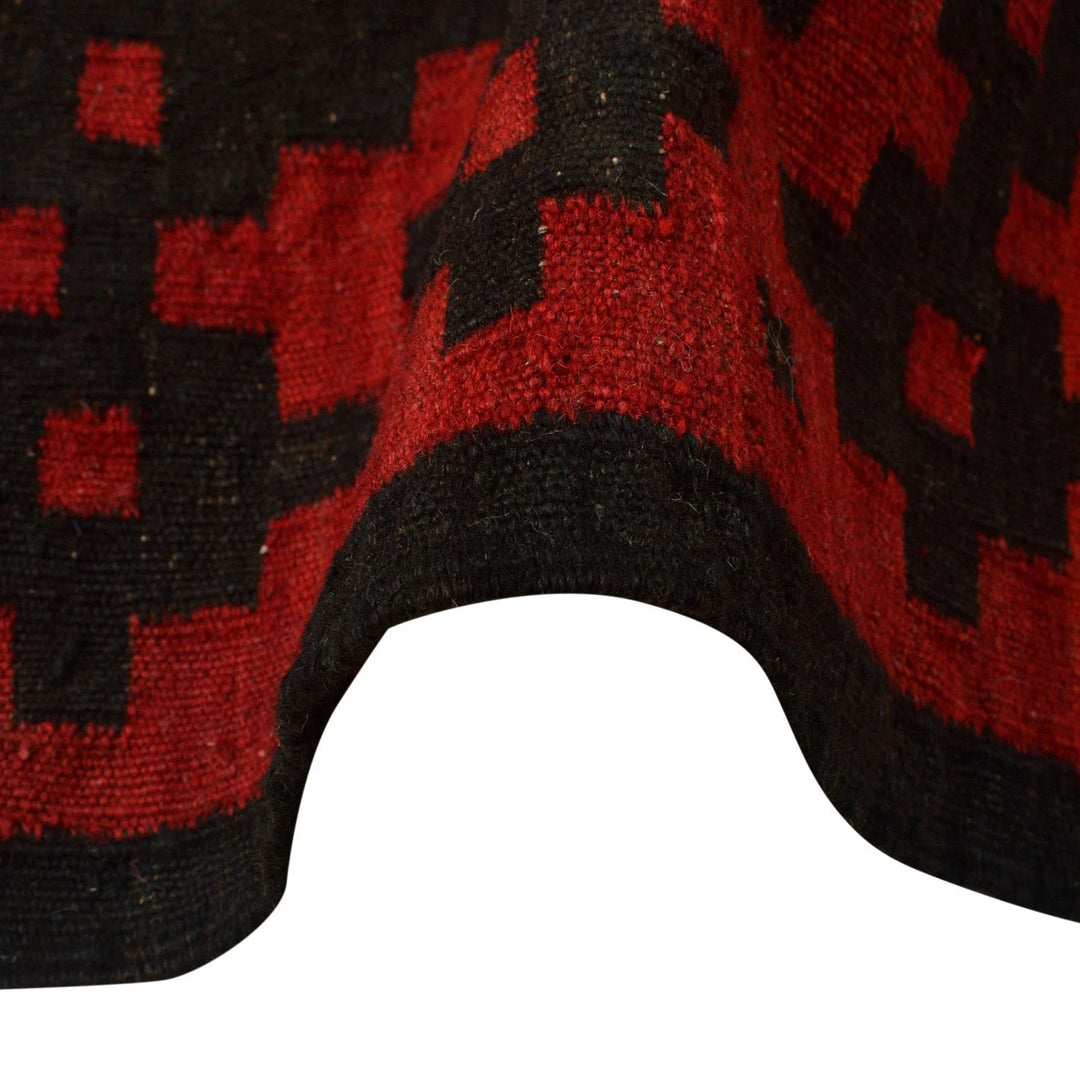Afghan Kilim Rug 5' 7" x 9' 1" Flat-Weave | No. AL76746