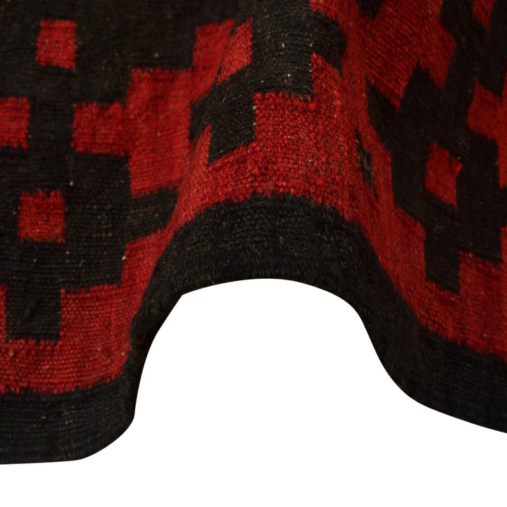 Afghan Kilim Rug 5' 7" x 9' 1" Flat-Weave | No. AL76746