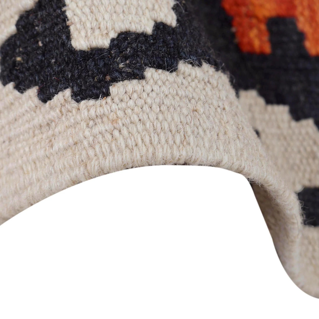 Afghan Kilim Rug 2' 9" x 10' 2" Flat-Weave | No. AL76799