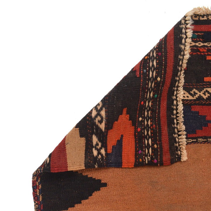 Afghan Kilim Rug 2' 6" x 6' 3" Flat-Weave | No. AL76922