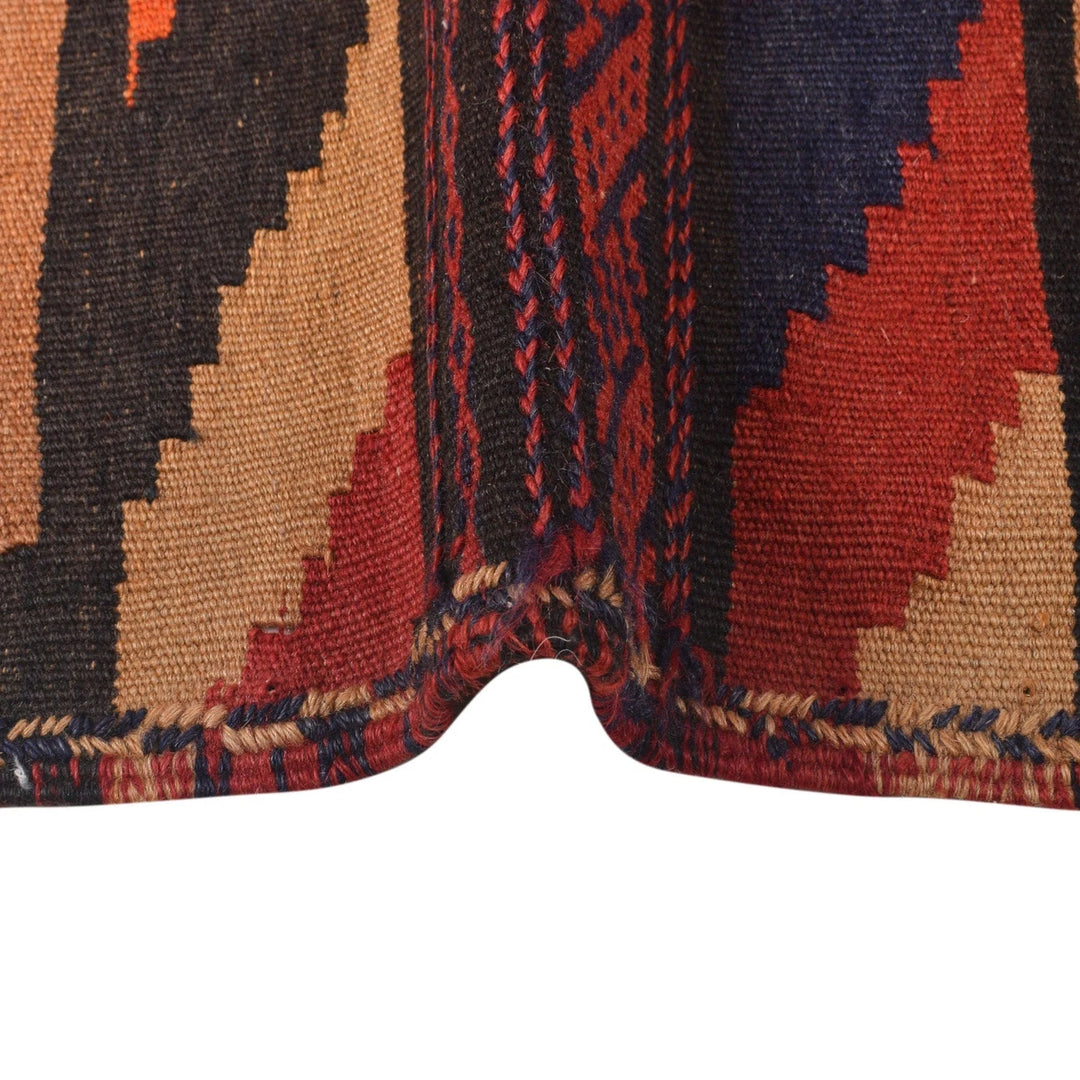 Afghan Kilim Rug 2' 6" x 6' 3" Flat-Weave | No. AL76922