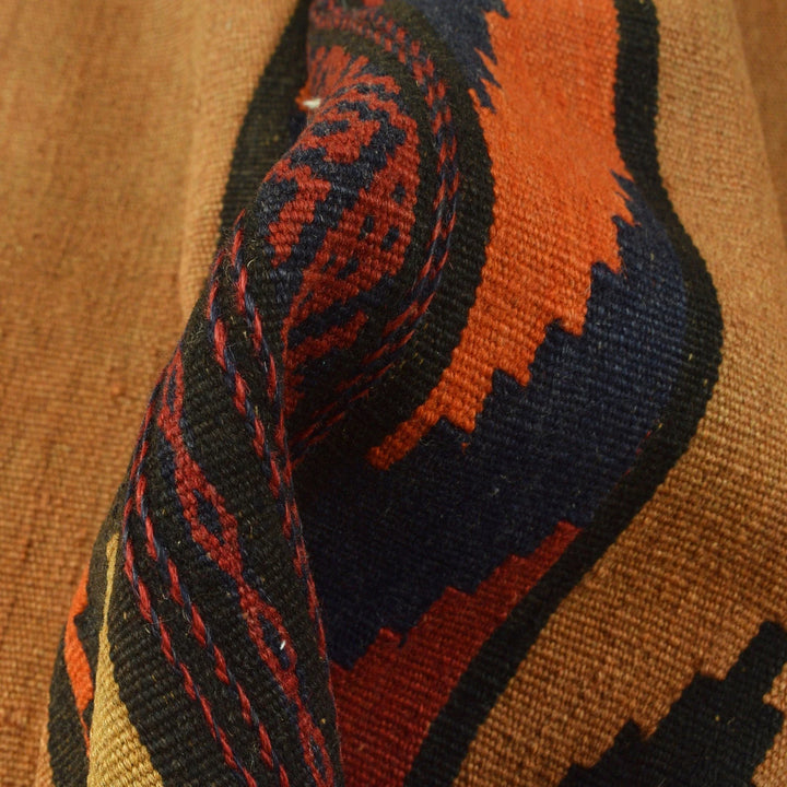 Afghan Kilim Rug 2' 6" x 6' 3" Flat-Weave | No. AL76922