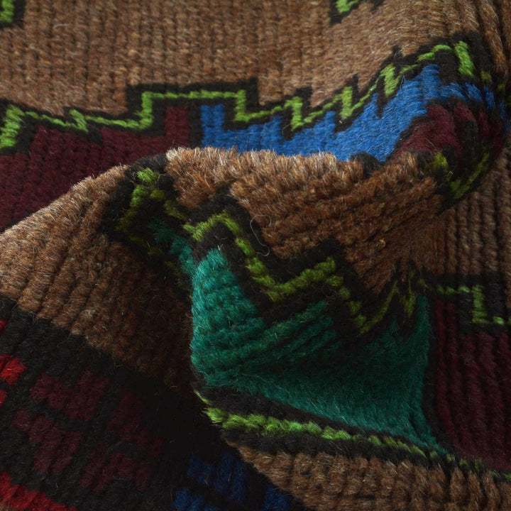 Afghan Baluchi Rug 3' 10" x 6' 3" Hand-Knotted | No. AL76973