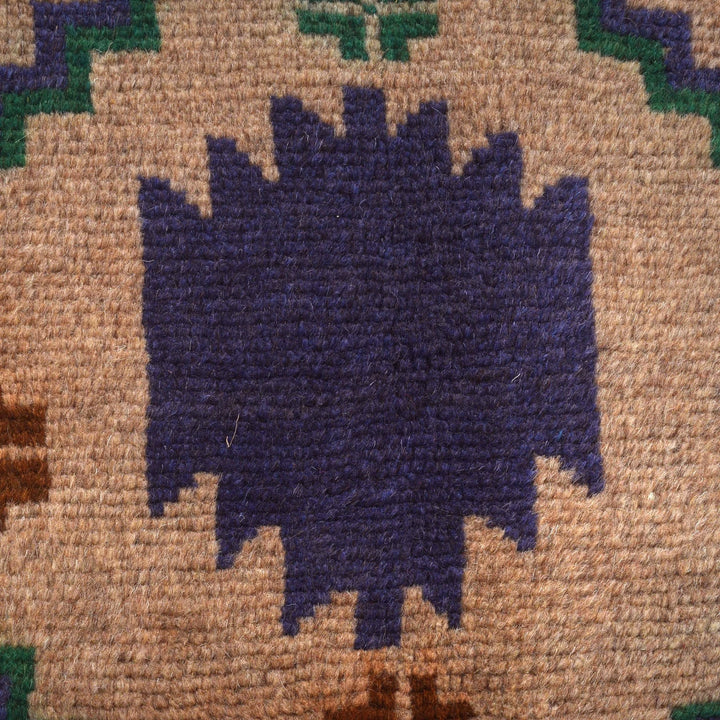 Afghan Baluchi Rug 4' 1" x 6' 0" Hand-Knotted | No. AL77155
