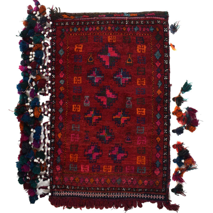 Afghan Balisht Rug 2' 0" x 2' 10" Hand-Knotted | No. AL77520