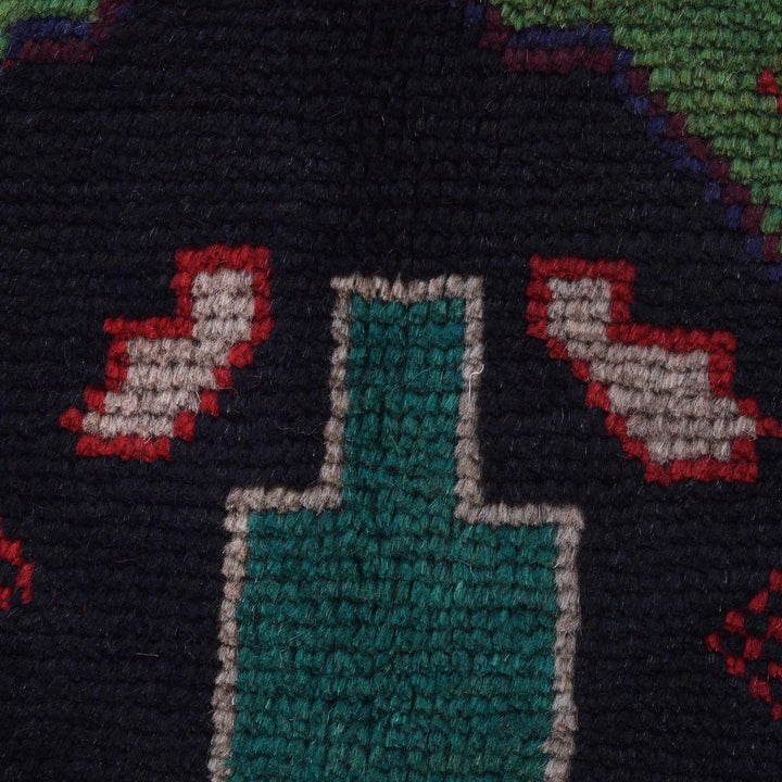 Afghan Baluchi Rug 4' 0" x 6' 2" Hand-Knotted | No. AL78242