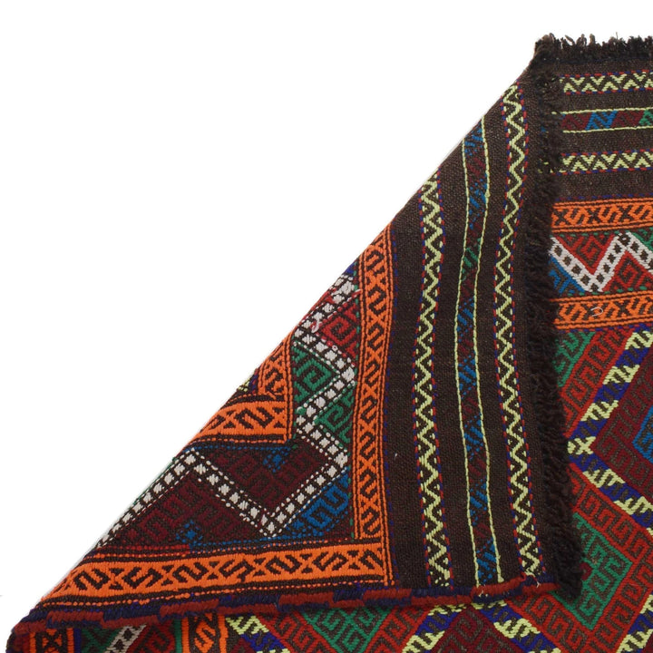 Afghan Kilim Rug 2' 3" x 7' 3" Flat-Weave | No. AL78602