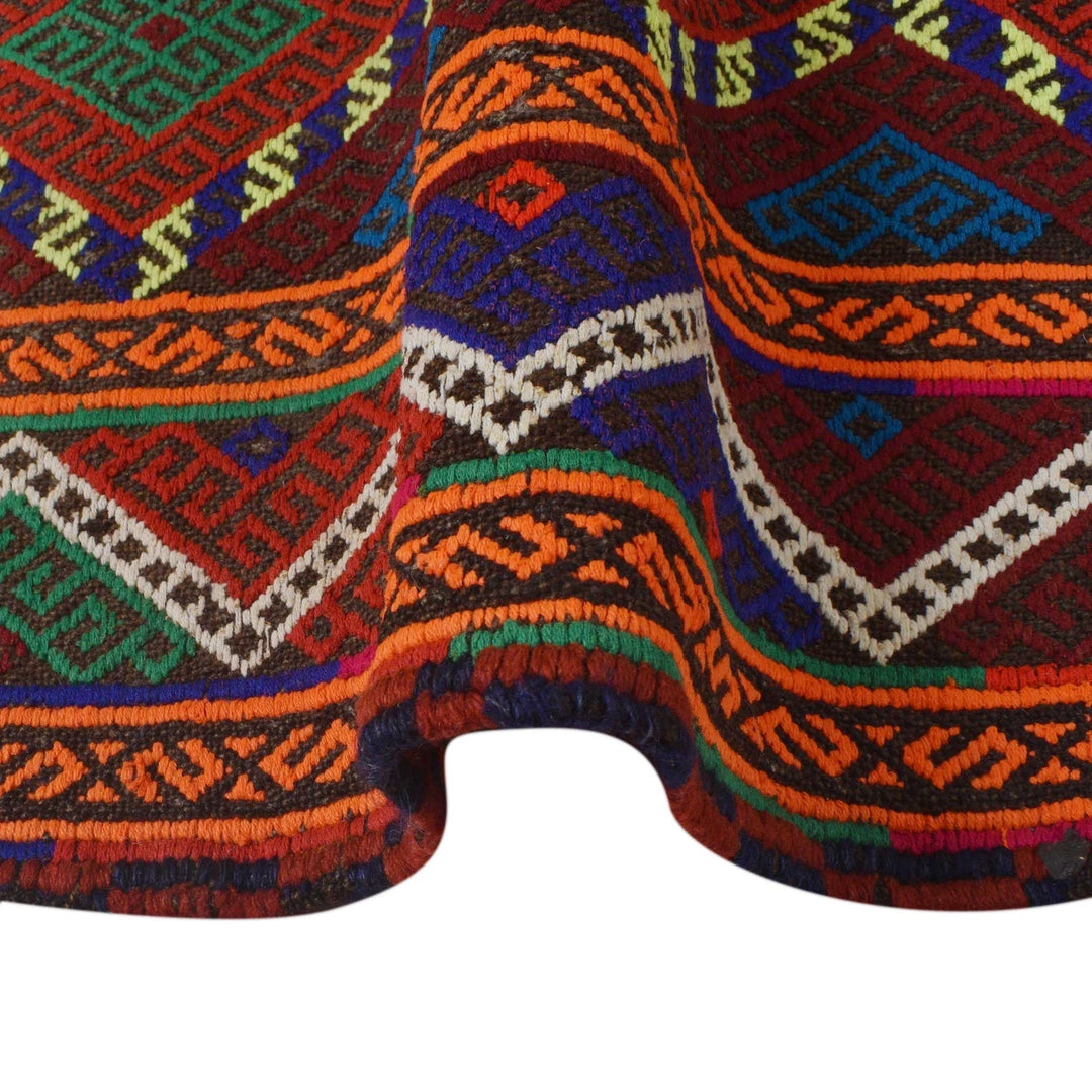 Afghan Kilim Rug 2' 3" x 7' 3" Flat-Weave | No. AL78602