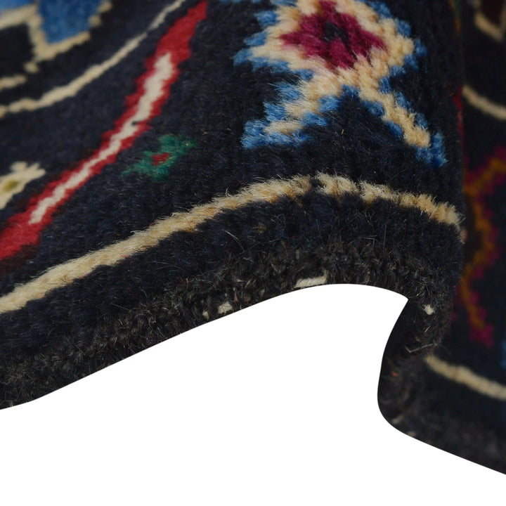 Afghan Baluchi Rug 3' 0" x 4' 4" Hand-Knotted | No. AL78624