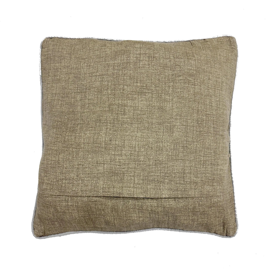 Afghan Kilim Cushion 1' 5" x 1' 5" Flat-Weave | No. AL789138