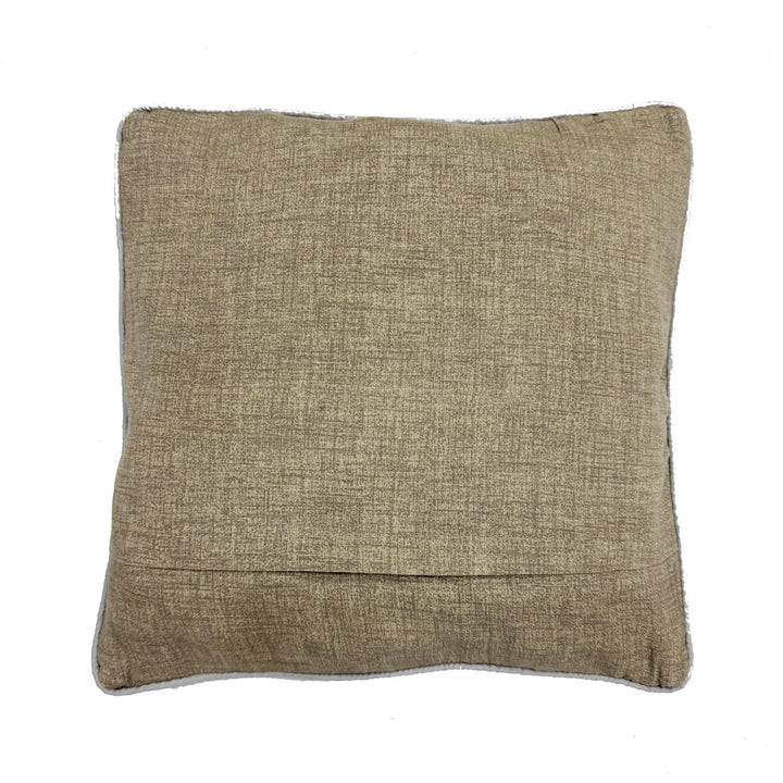 Afghan Kilim Cushion 1' 5" x 1' 5" Flat-Weave | No. AL789138