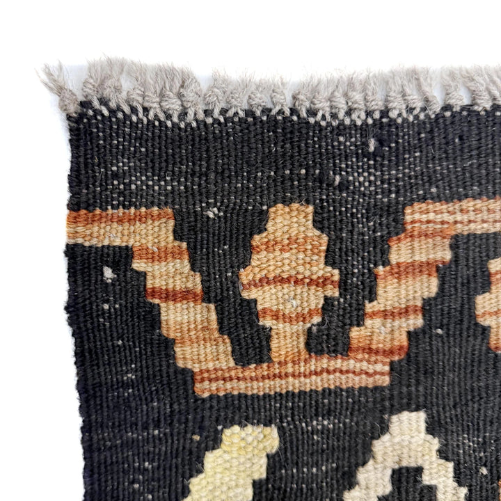 Afghan Vegetable Kilim Rug 4' 1" x 6' 2" Flat-Weave | No. AL791798
