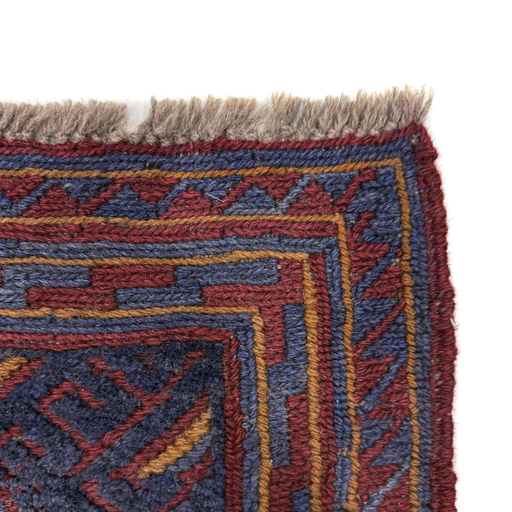 Multicolor Afghan Mashwani Rug 5' 2" x 6' 0" Hand-Knotted | No. AL79824