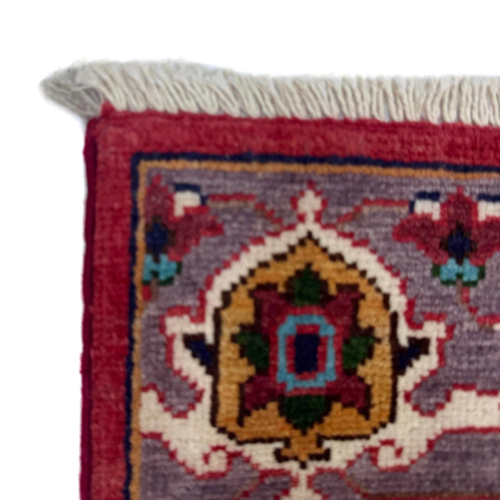 Afghan Heriz Rug 2' 9" x 4' 1" Hand-Knotted | No. AL79843