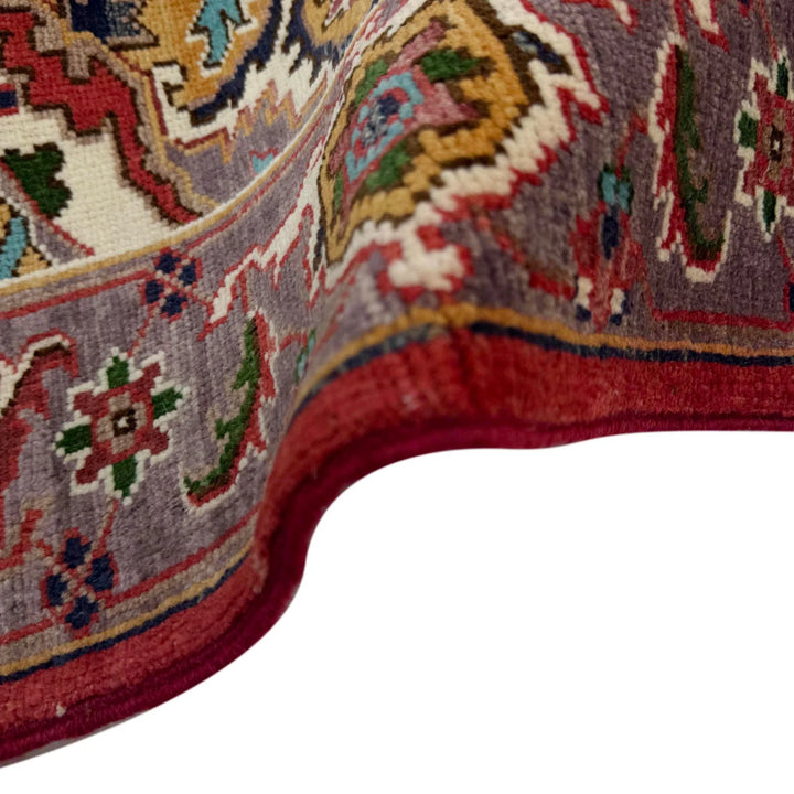 Afghan Heriz Rug 2' 9" x 4' 1" Hand-Knotted | No. AL79843