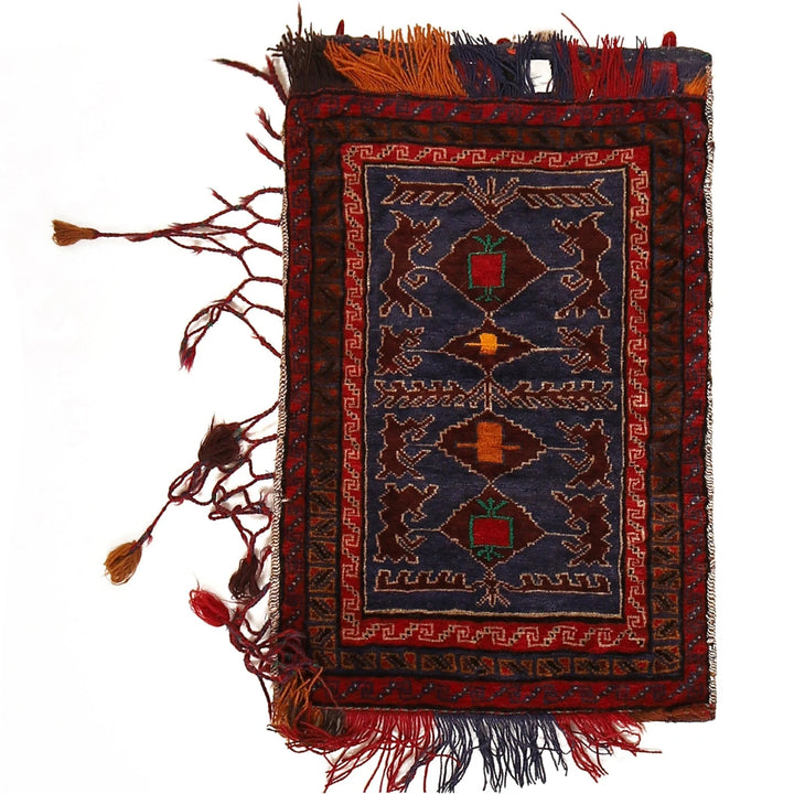 Afghan Balisht Rug 1' 9" x 2' 10" Hand-Knotted | No. AL79937
