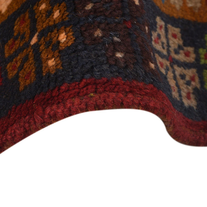 Afghan Geometric Rug 5' 9" x 7' 11" Hand-Knotted | No. AL80026