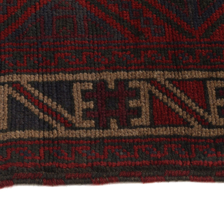 Afghan Baluchi Rug 4' 5" x 6' 10" Hand-Knotted | No. AL80118