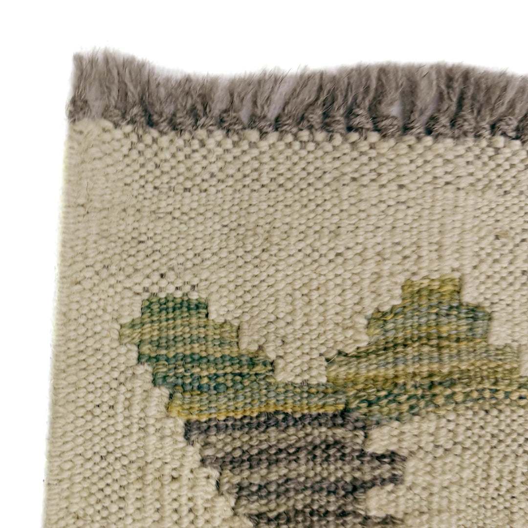 Afghan Vegetable Kilim Rug 2' 7" x 9' 8" Flat-Weave | No. AL801680