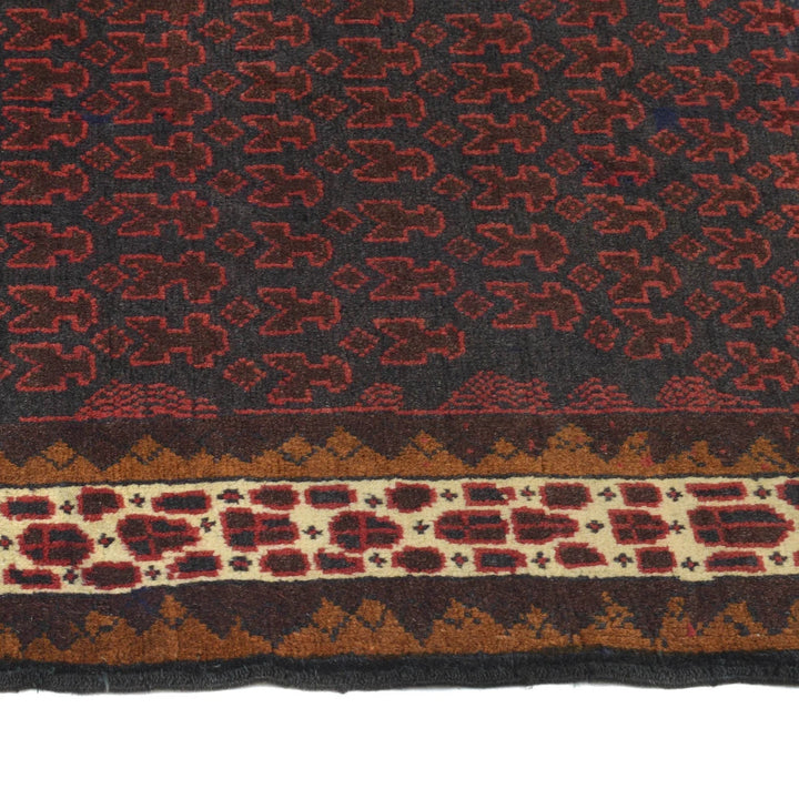 Afghan Prayer Rug 2' 7" x 4' 1" Hand-Knotted | No. AL80177